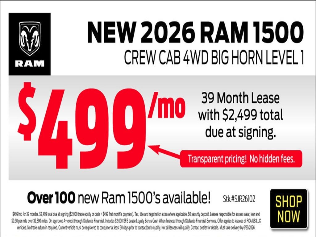 2026 RAM 1500 Big Horn