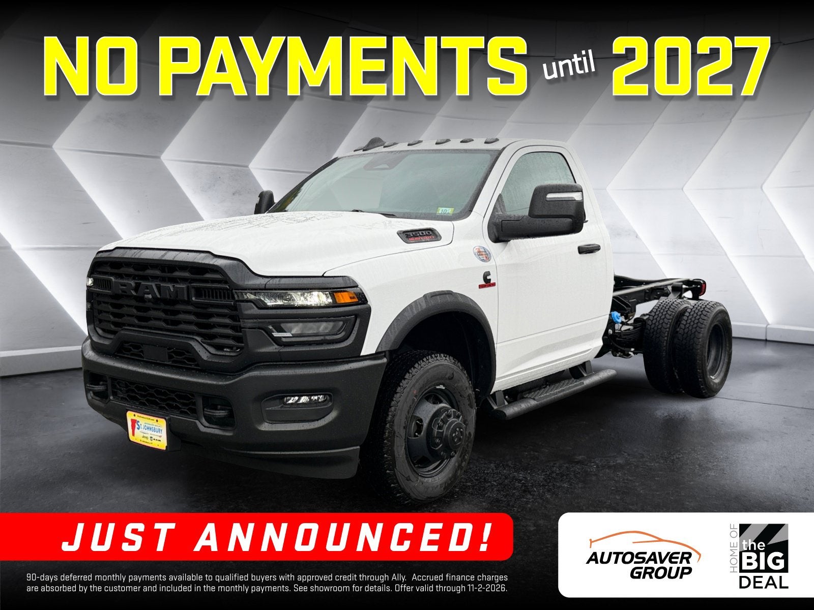 2027 RAM 3500 Chassis Cab Tradesman