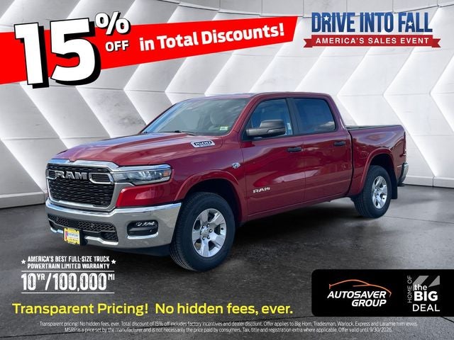 2026 RAM 1500 Big Horn/Lone Star