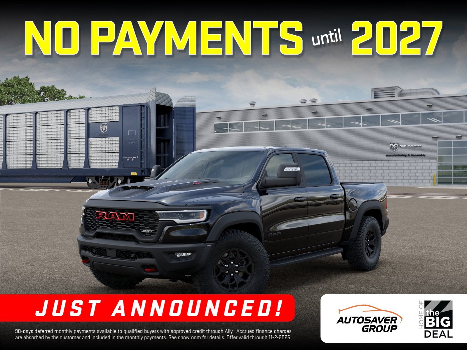 2027 RAM 1500 TRX SRT