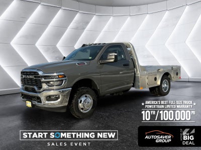 2026 RAM 3500 Chassis Cab Tradesman PJ Aluminum Skirtbody Flatbed