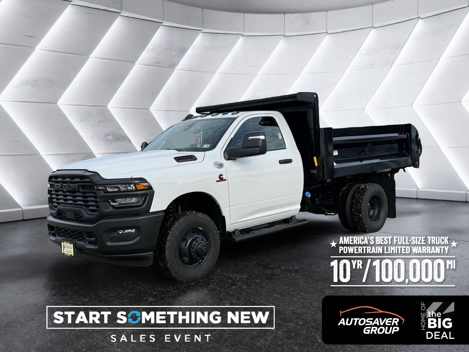 2026 RAM 3500 Chassis Cab TRADESMAN AIRFLO 2-3 Yard Dump Body