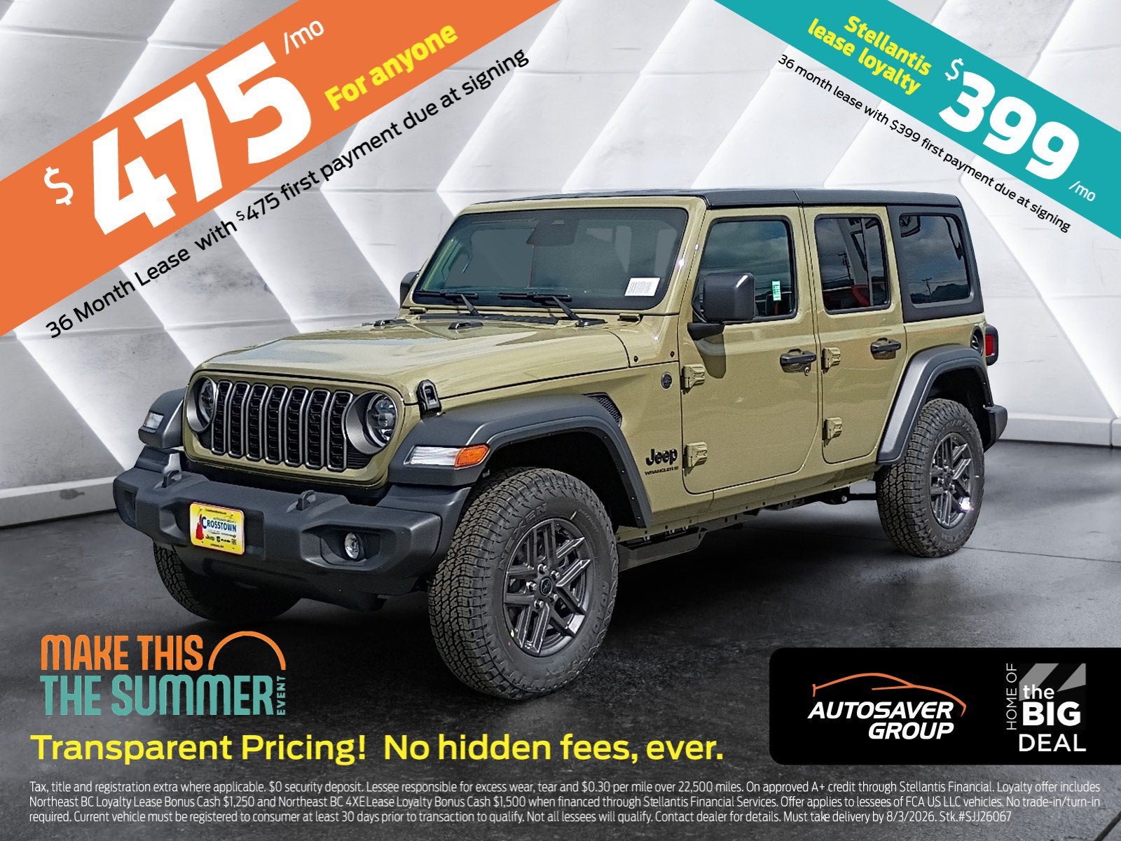 2026 Jeep Wrangler Sport S