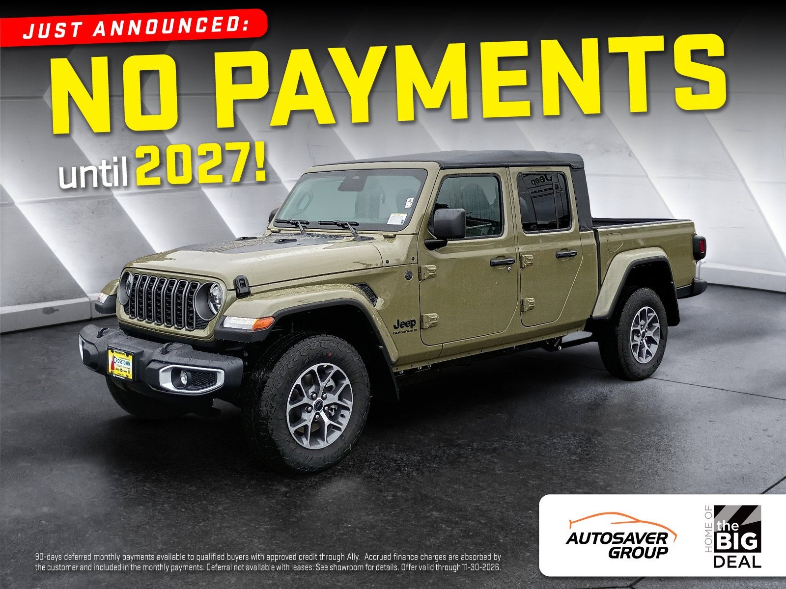 2027 Jeep Gladiator Sport S