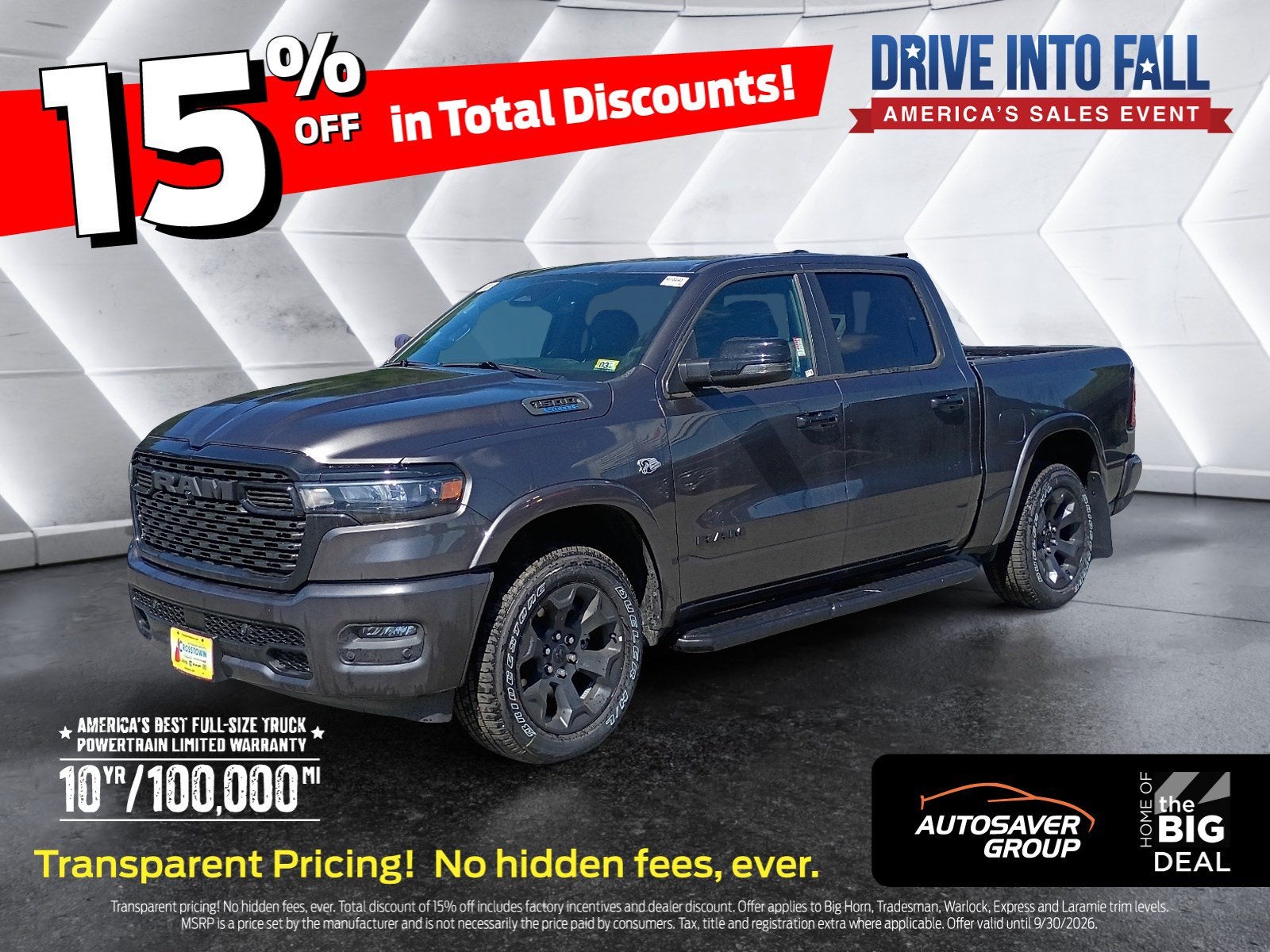 2026 RAM 1500 Big Horn/Lone Star