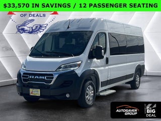 2024 RAM ProMaster Window Van High Roof 12 PASSENGER SEATING