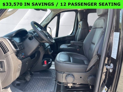 2024 RAM ProMaster Window Van High Roof 12 PASSENGER SEATING