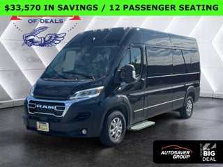2024 RAM ProMaster Window Van High Roof 12 PASSENGER SEATING