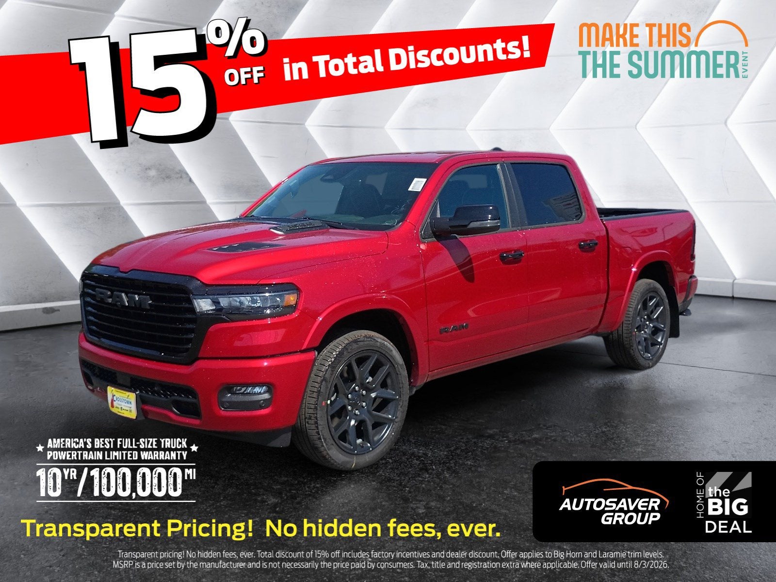 2026 RAM 1500 Laramie