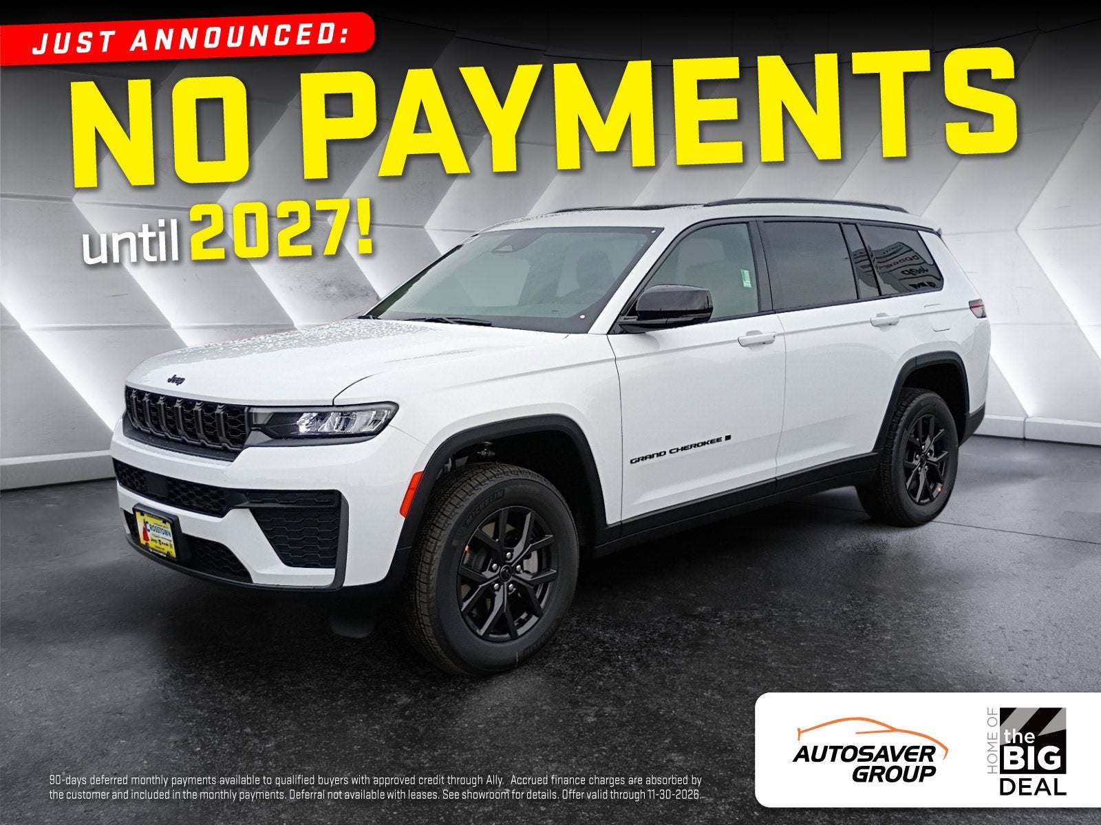 2027 Jeep Grand Cherokee L Laredo Altitude