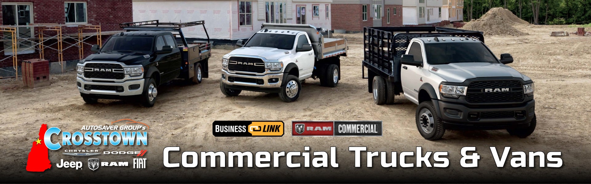 SHOP NEW RAM HD COMMERCIAL TRUCKS & VANS NEAR LITTLETON, NH
