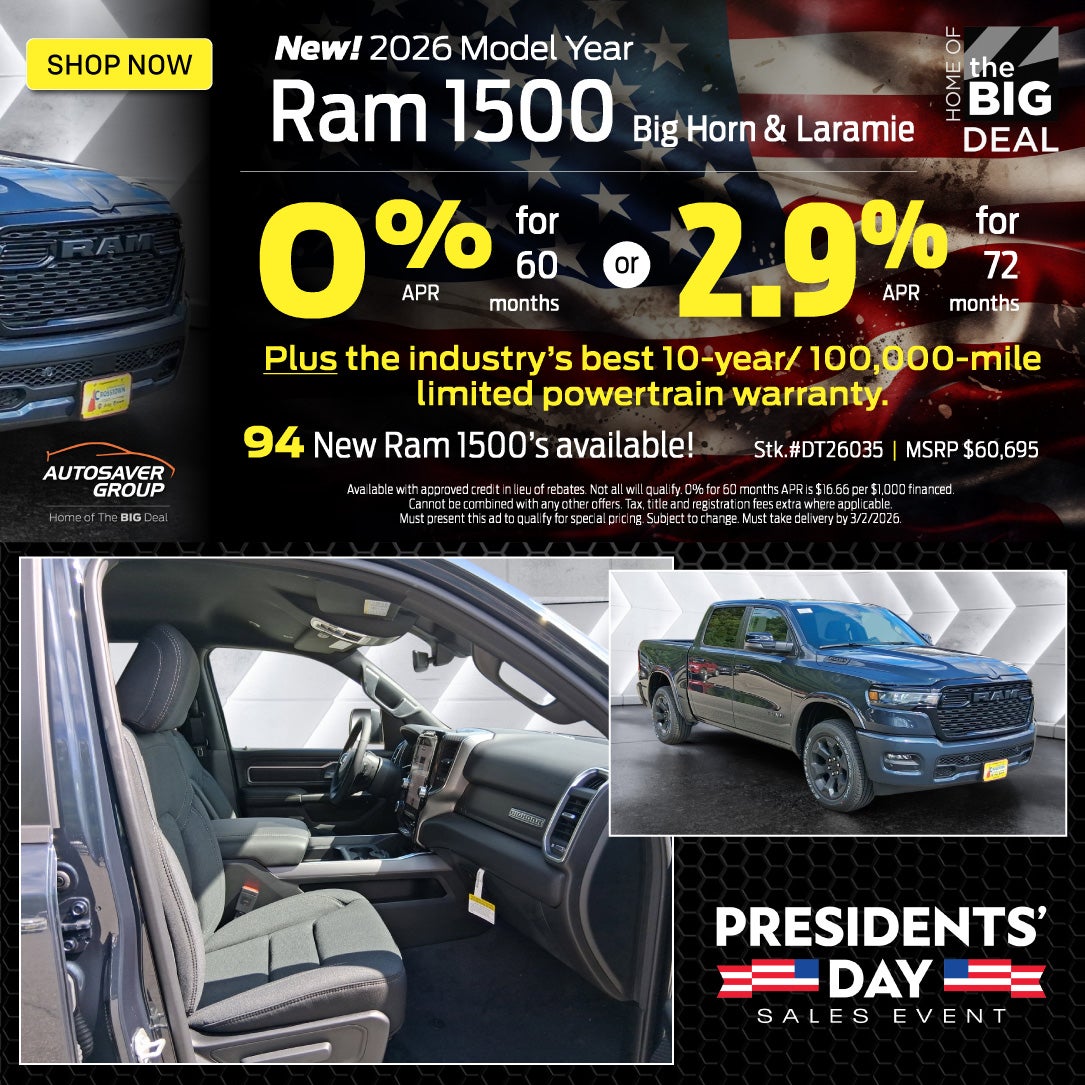 SHOP NEW RAM TRUCKS NEAR LITTLETON, NH