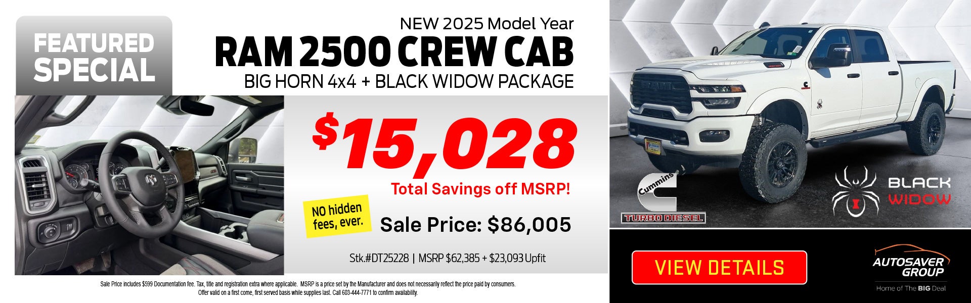 JUNE SPECIAL AT CROSSTOWN MOTORS IN LITTLETON, NH