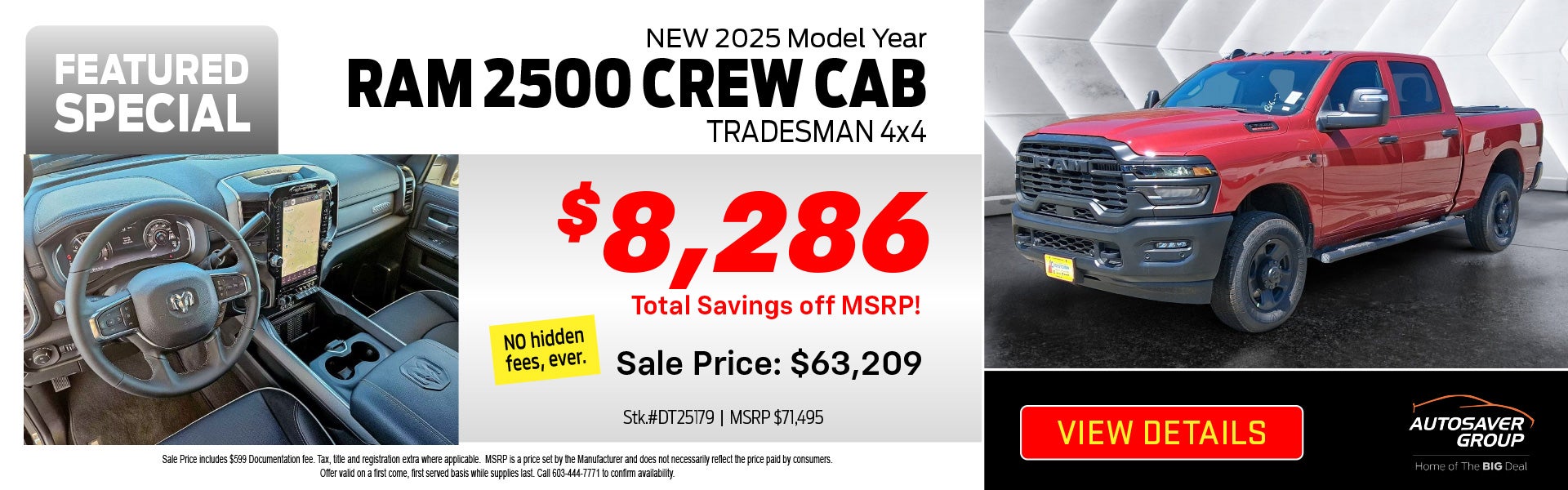 JUNE SPECIAL AT CROSSTOWN MOTORS IN LITTLETON, NH