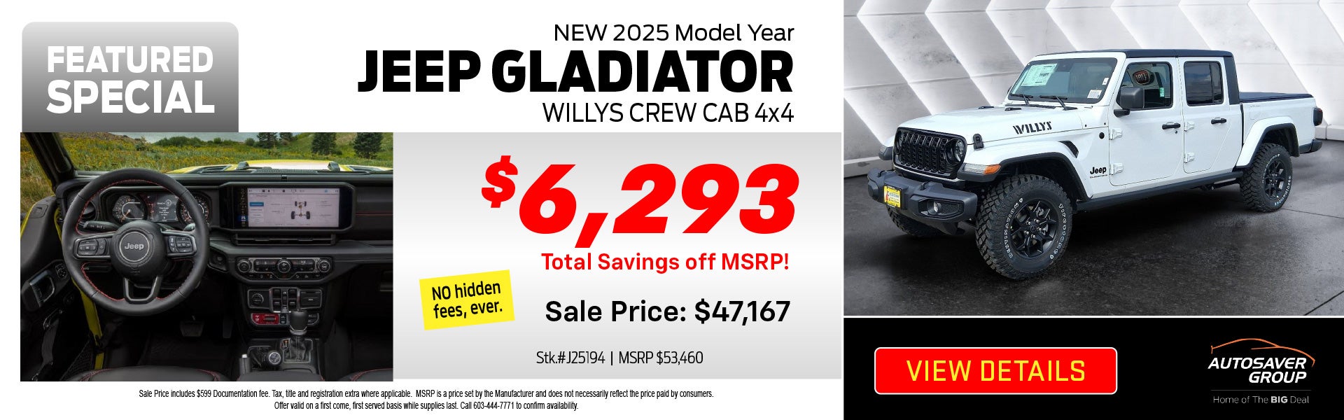 JUNE SPECIAL AT CROSSTOWN MOTORS IN LITTLETON, NH