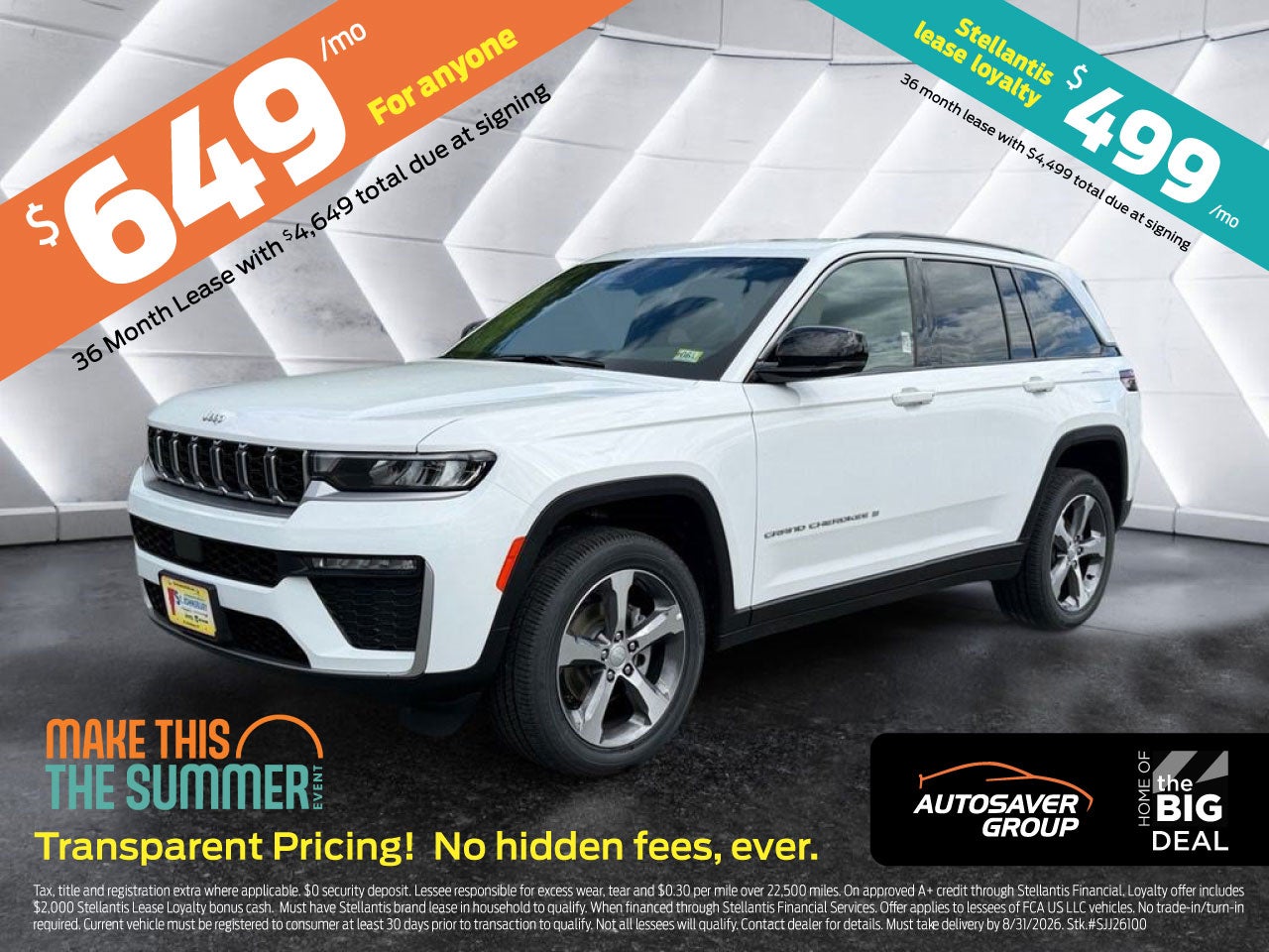 Lease Special!