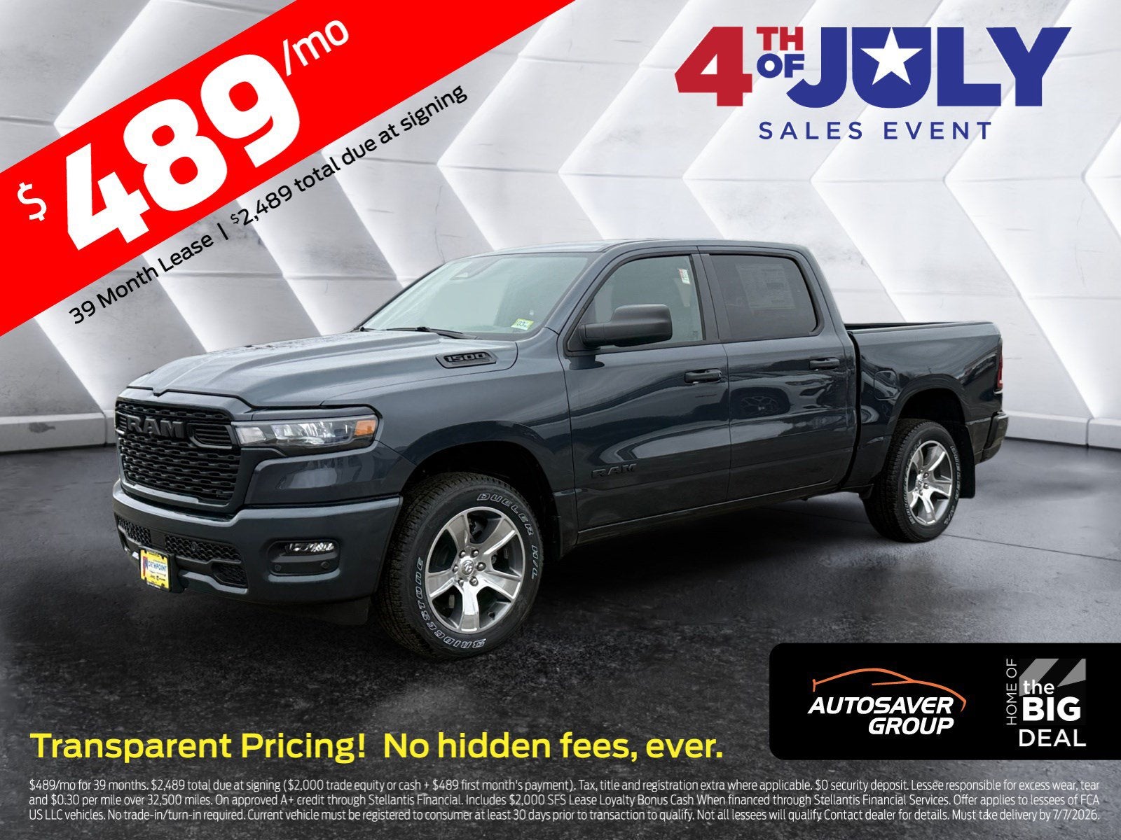 $489/mo Lease Special