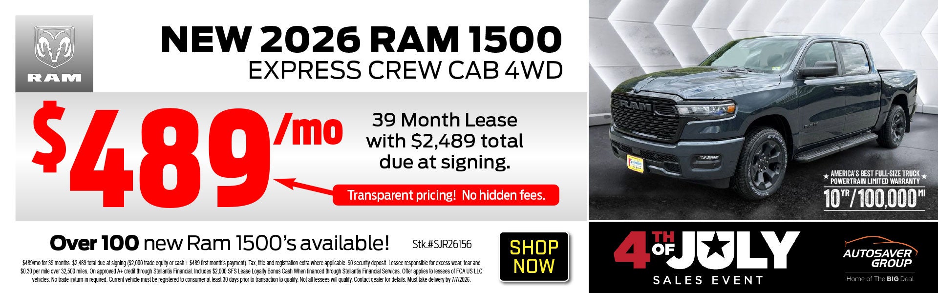 SHOP NEW RAM TRUCKS NEAR LITTLETON, NH