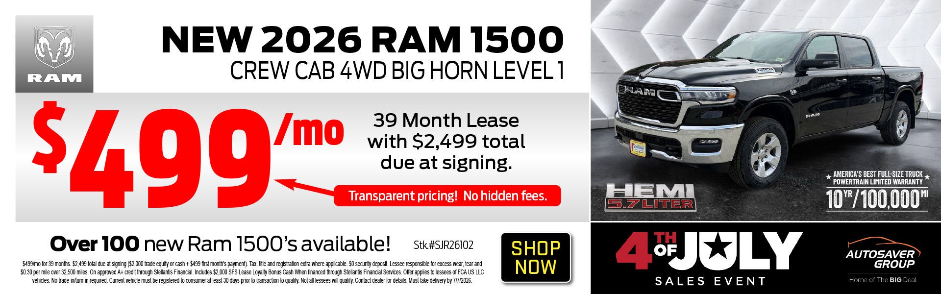 SHOP NEW RAM TRUCKS NEAR LITTLETON, NH
