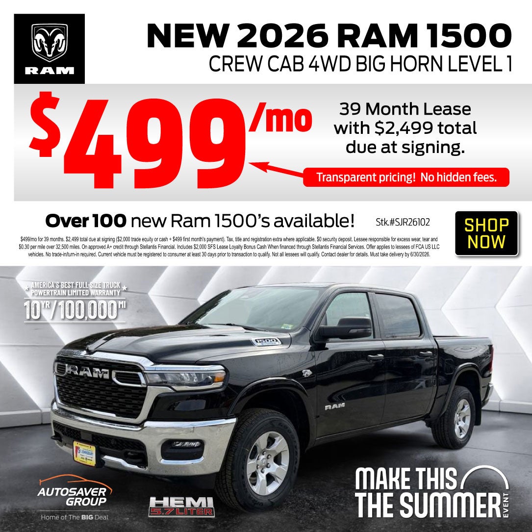 SHOP NEW RAM TRUCKS NEAR LITTLETON, NH