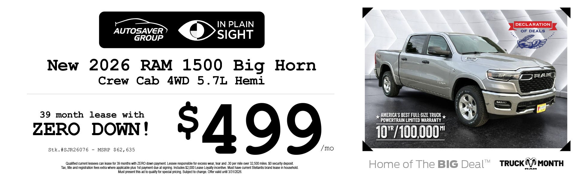 SHOP NEW RAM TRUCKS NEAR LITTLETON, NH