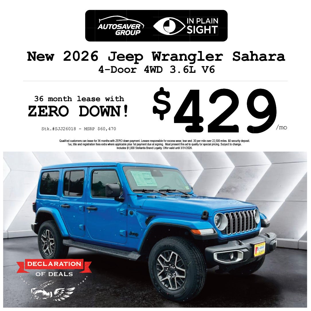 SHOP NEW JEEP NEAR LITTLETON, NH