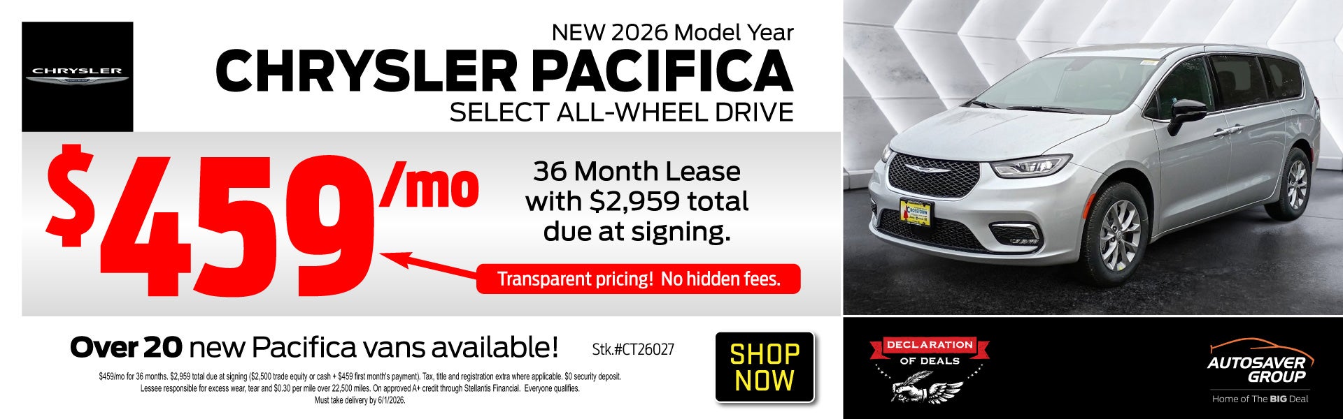 SHOP NEW PACIFICA VANS NEAR LITTLETON, NH